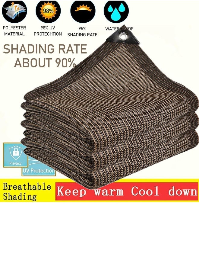 Generic Outdoor Sunshade Net Encrypted Thickened Wrapped Perforated 3X4M Sunshade And Sun Protection Net  - Image 2