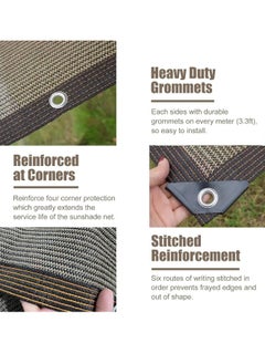Generic Outdoor Sunshade Net Encrypted Thickened Wrapped Perforated 3X4M Sunshade And Sun Protection Net  - Image 3