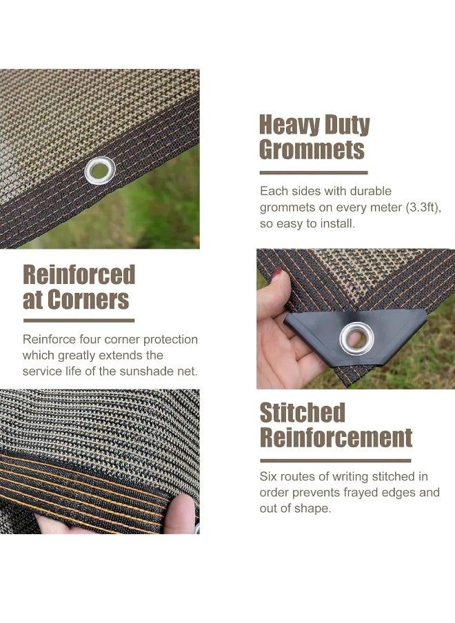 Generic Outdoor Sunshade Net Encrypted Thickened Wrapped Perforated 3X4M Sunshade And Sun Protection Net  - Image 3