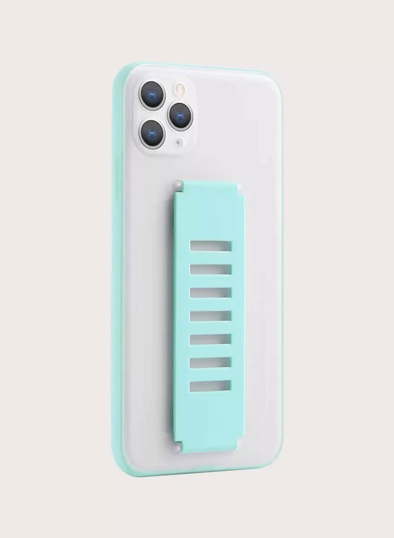 1pc Contrast Frame Hand Strap Case Compatible With iPhone  - Image 2