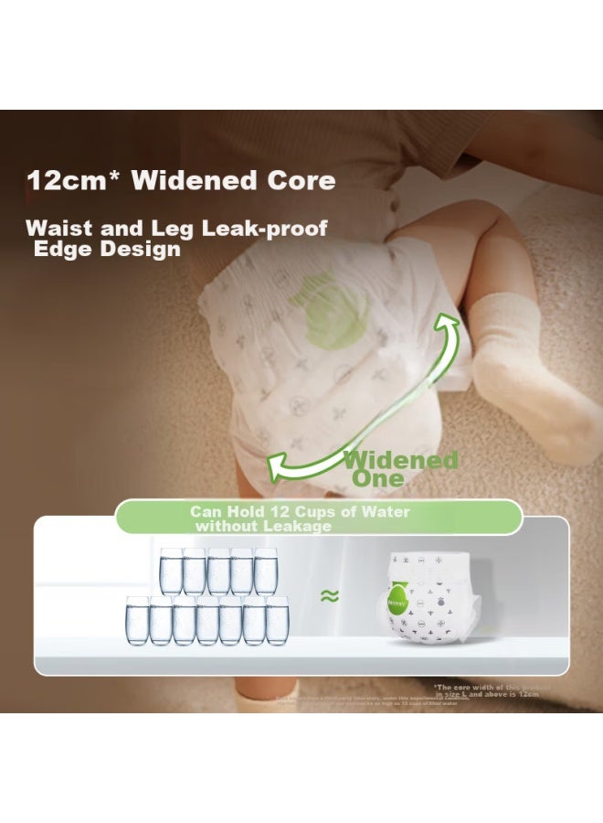 Yeehoo Little Green Pants, Ying's Children's Products Group, Ultra-thin Breathable 2XL Size Pull-up Diapers, 100 Pieces, Summer Anti-red Bottom - Image 4