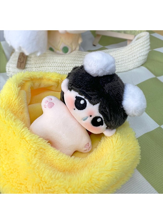 Generic - Starfish 10cm Cotton Doll Attribute Park Sung-Hsun Snot Doll Funny Gift To Friends-Height:10cm Starfish Body Snot Doll (naked Baby) - Image 1