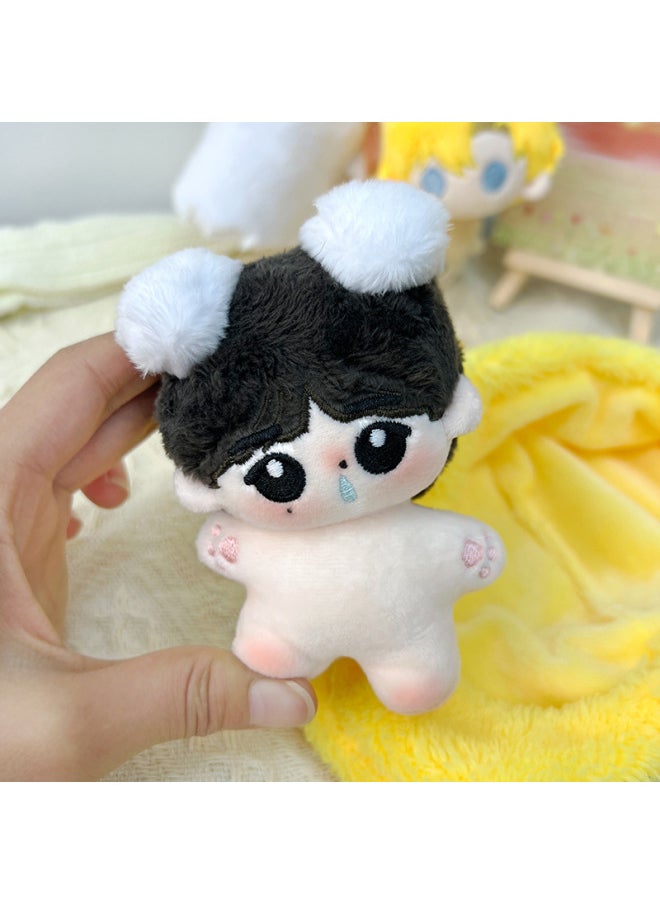 Generic - Starfish 10cm Cotton Doll Attribute Park Sung-Hsun Snot Doll Funny Gift To Friends-Height:10cm Starfish Body Snot Doll (naked Baby) - Image 1