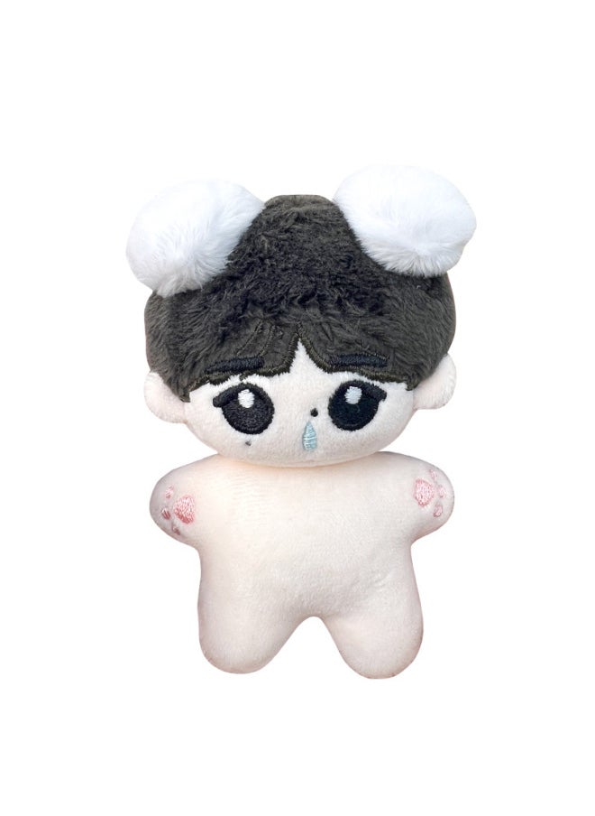 Generic - Starfish 10cm Cotton Doll Attribute Park Sung-Hsun Snot Doll Funny Gift To Friends-Height:10cm Starfish Body Snot Doll (naked Baby) - Image 1