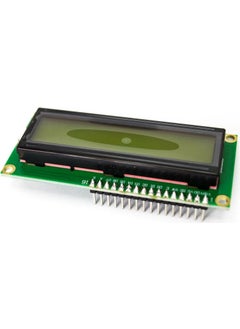 Header Soldered 2X16 LCD Screen - Black on Green