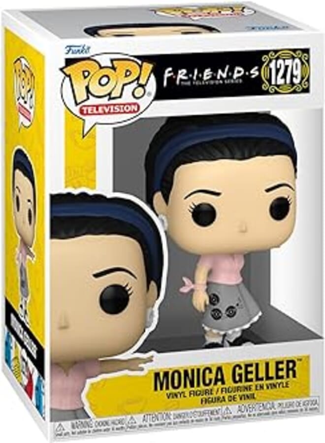 Funko POP! TV: Friends - Waitress Monica Geller - 1/6 Odds for Rare Chase Variant - Collectable Vinyl Figure - Gift Idea - Official Merchandise - Toys for Kids & Adults - TV Fans