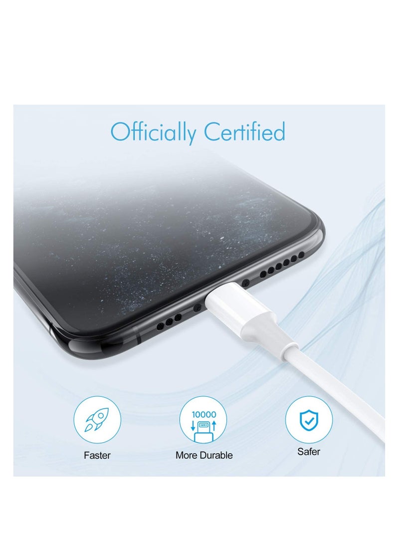 ELTRAZONE USB C to Lightning Cable Fast Charging 20W 2Pack 3FT MFi Certified for iPhone 13/13ProMax/13Mini/12/12 Mini/12 ProMax, Lightning to USB-C Cable Compatible with iPhone11/11Pro/11Pro MAX/XS MAX  - Image 2