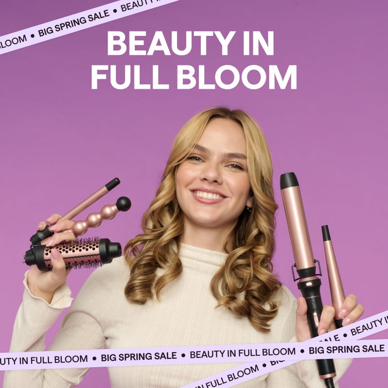 Wavytalk 5 in 1 Curling Wand Set, Multi Curl, Curling Wand Set with Thermal Brush and 4 Interchangeable Ceramic Curling Wand(0.5â€-1.25â€), Instant Heat Up Wand Curling Iron - Image 2