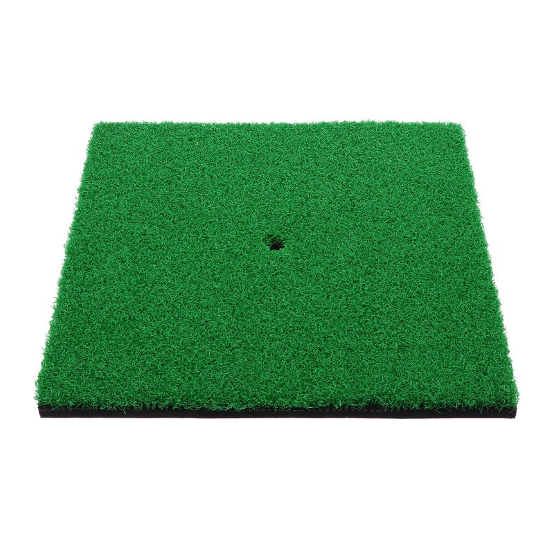 Portable 30x30cm Golf Practice Mat for Indoor Outdoor Swing Chipping Training - Image 2