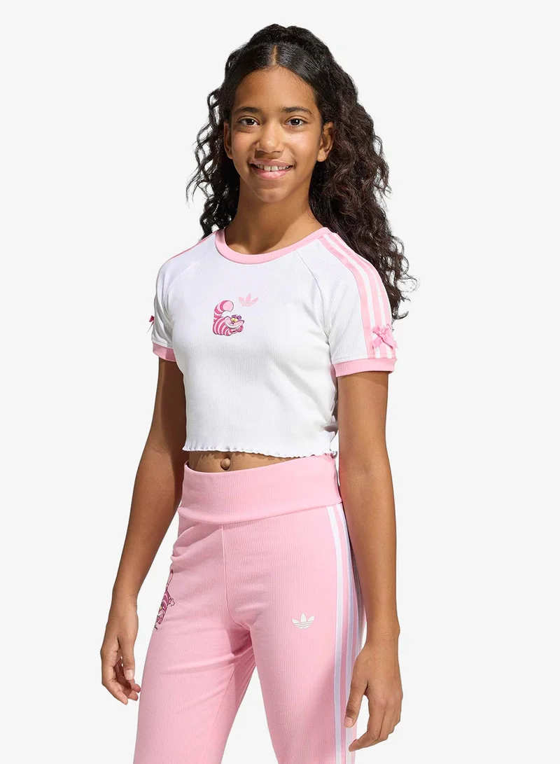 adidas Originals Youth Disney Slim Crop T-Shirt