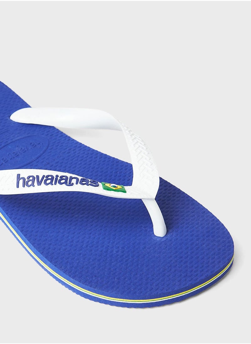 havaianas Kids Brasil Logo Flip Flops  - Image 4