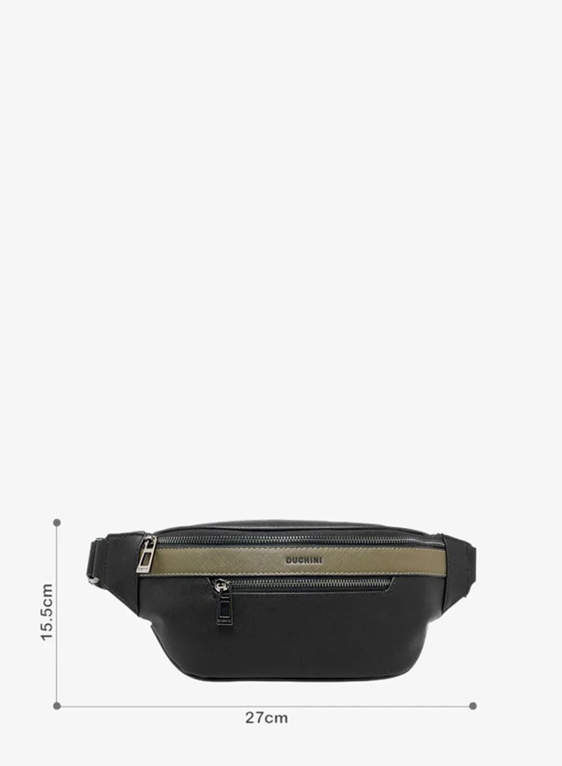 دوتشيني Men Panelled Waist Bag
