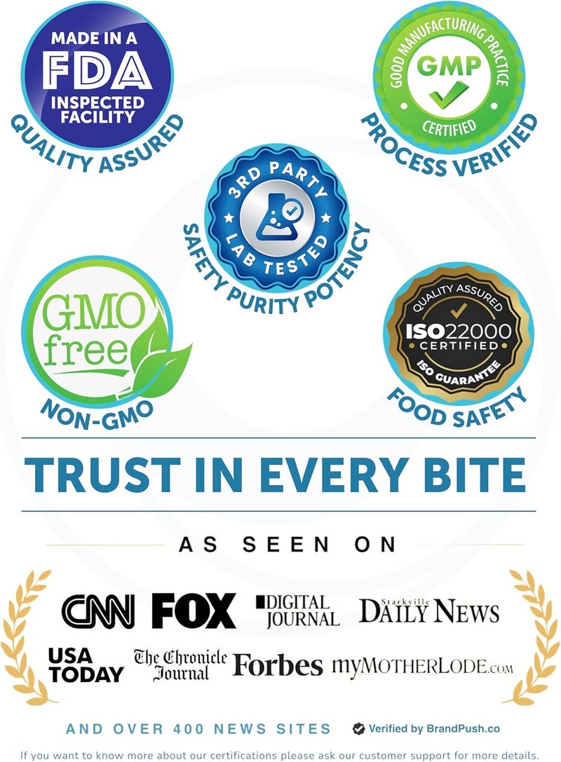 Lunakai USA Made Vitamin D3 K2 Gummies with Calcium for Women Men  Kids  3in1 Supplement for Bone Health and Immune Support Vegan 60ct - Image 2