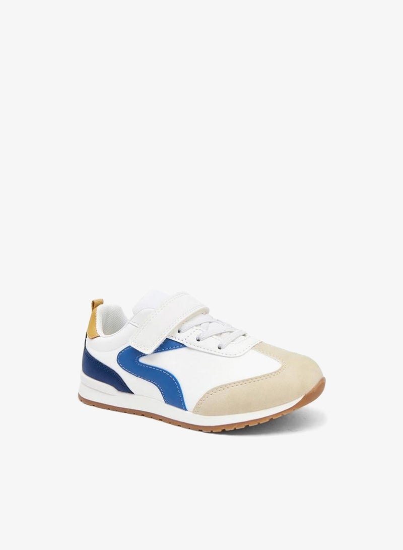 Mister Duchini Boys' Hook and Loop Sneakers - Image 4