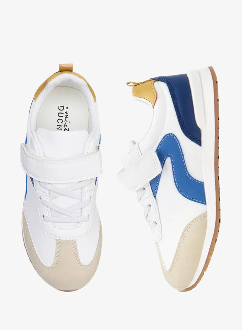 Mister Duchini Boys' Hook and Loop Sneakers