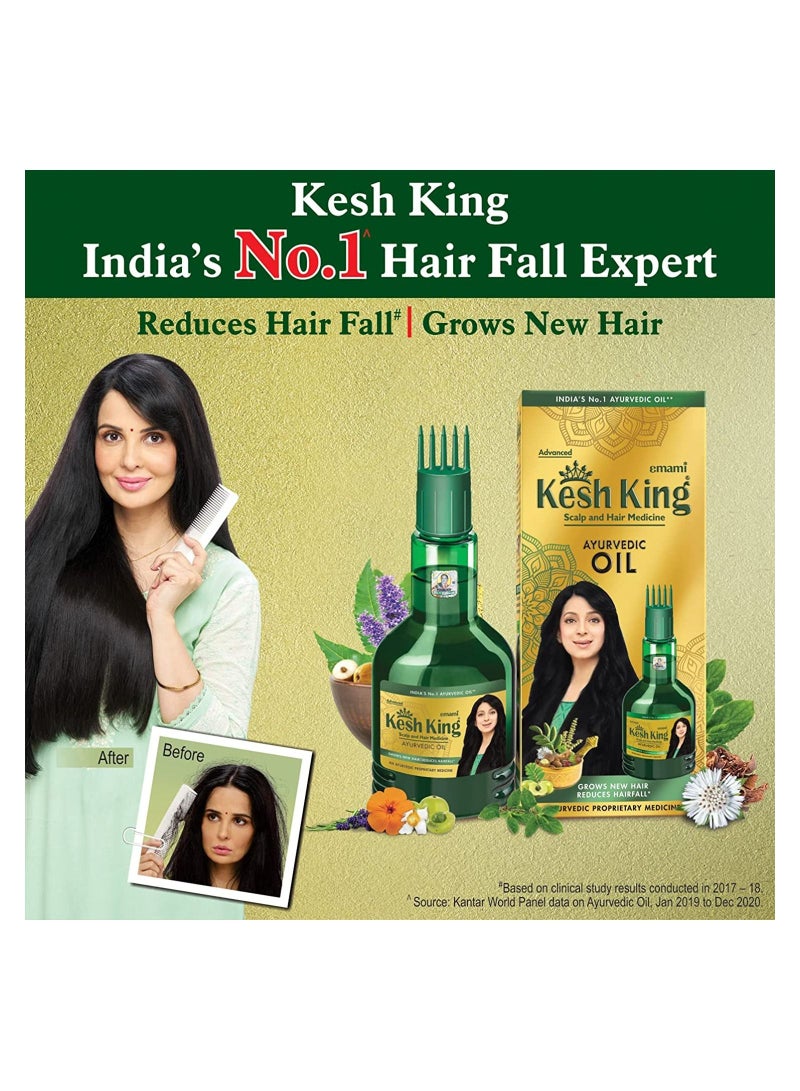 Kesh King Ayurvedic Scalp and Hair Oil, 100ml - Image 4