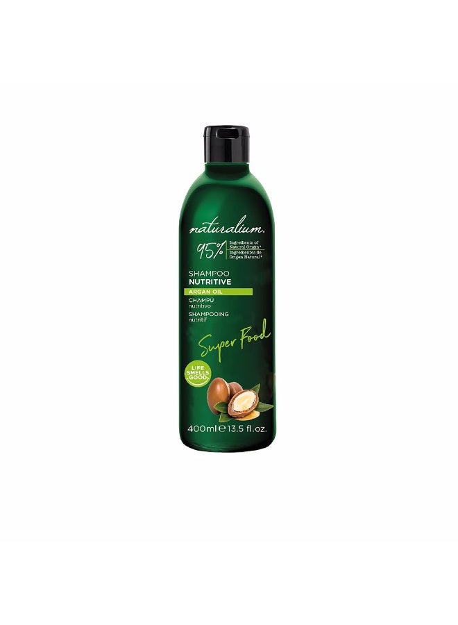 ناتشوراليوم شامبو مغذي بزيت الأرغان سوبر فود من ناتشوراليوم، 400 مل - Image 1