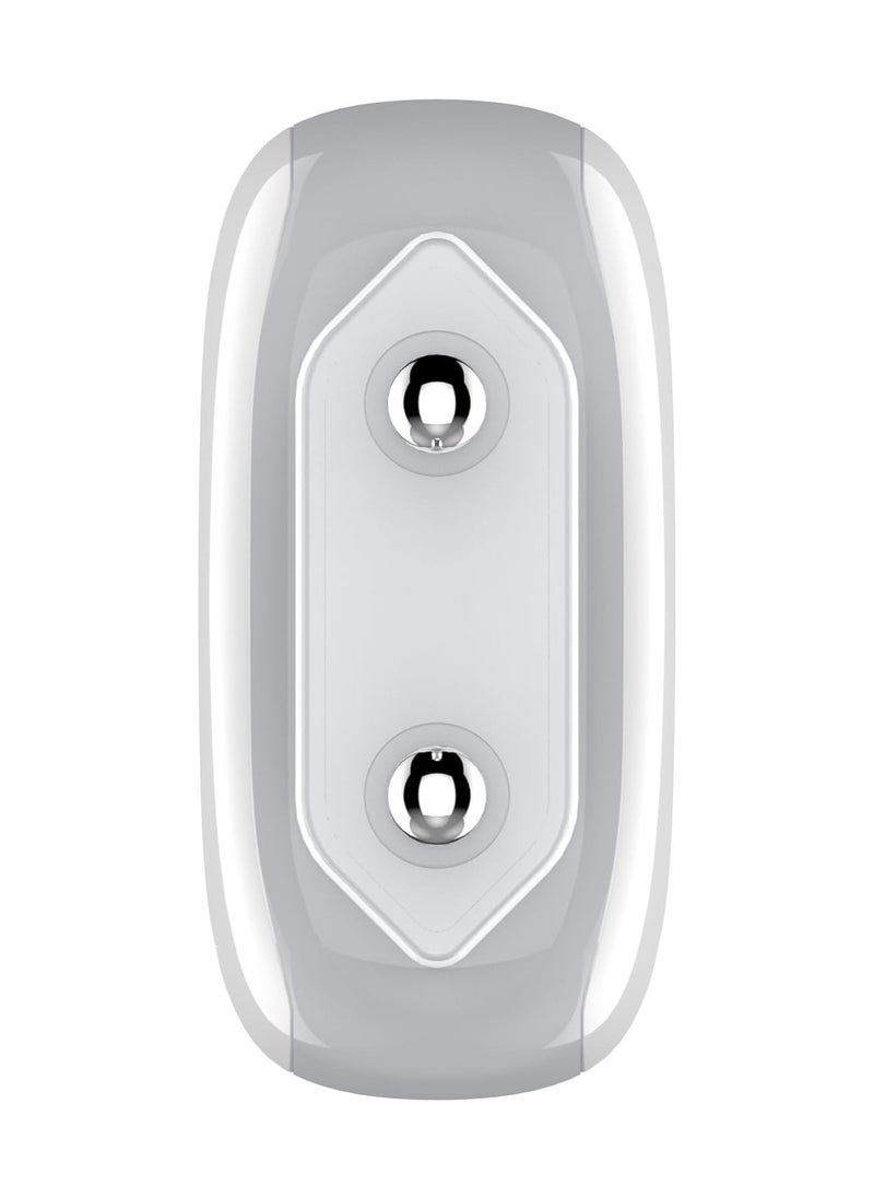 إل دينو - LDNIO A2313C شاحن الهاتف المحمول بقابس أوروبي مع كابل من النوع C إلى Lightning ومنفذ USB من النوع C 20 وات - أبيض - Image 1