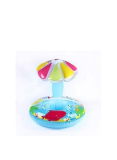 Generic Mushroom Baby Swimming Float Summer Party Blue (2-8 Years) Multicolor  - Image 1