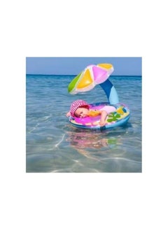 Generic Mushroom Baby Swimming Float Summer Party Blue (2-8 Years) Multicolor  - Image 2