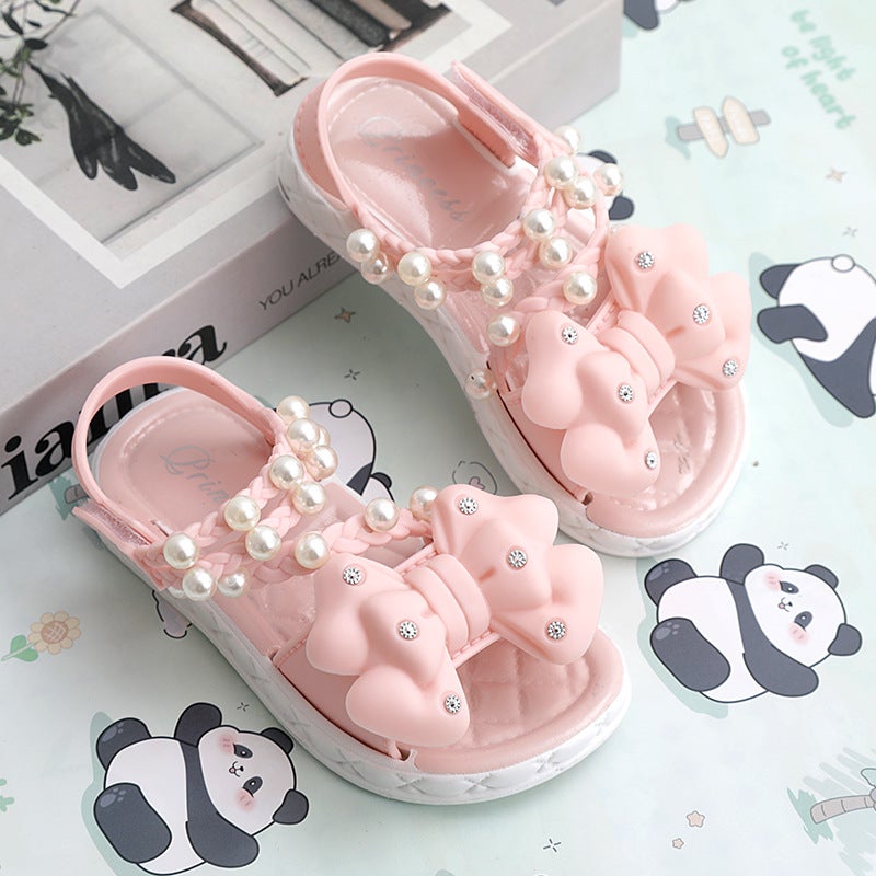 Children'S Sandals 0-3 Years Old Non-Slip Soft Sole Outer Wear Baotou Sandals Toddler Shoes Room - Image 4