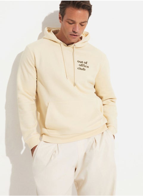 Casual Kangaroo Pocket Hoodie