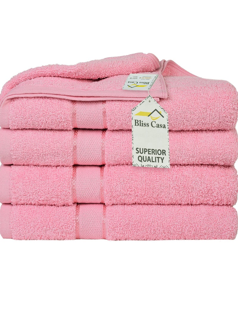 Bliss Casa Bath Towel Set (4 Pack, 70 X 140 cm) - Quick Drying Highly Absorbent Thick Bathroom Towels - Soft Hotel Quality for Bath and Spa - Image 1