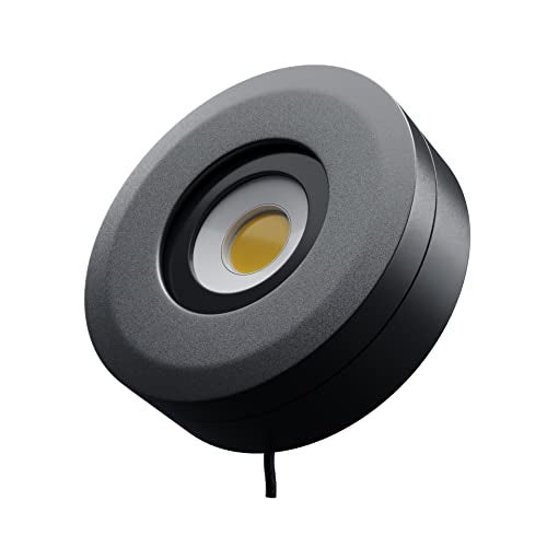 Nortek Platina+ 5W COB LED Surface Spotlight | Focus Light for Ceiling, Mirror, Bathroom & Wall Decor | IP66 Waterproof Anti-Glare Light for Balcony, Staircase & Indoor Use | Cool White – Pack of 2 - Image 1