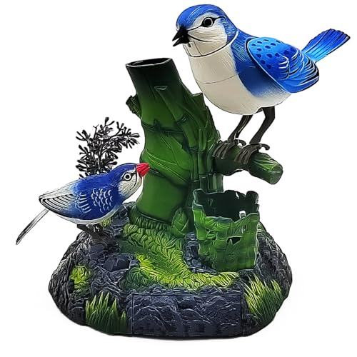 Tipmant Realistic Electronic Birds Toys Electric Animal Pets Move Chirp Home Office Table Desk Wall Decoration Kids Birthday Gifts - Image 1