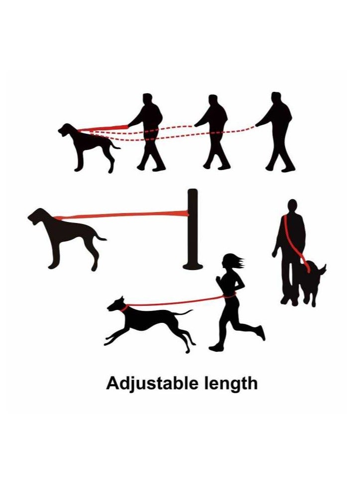 Doco Pet Leash, Athletica Easy-Snap Air Leash, 6feet, Medium, Blue Color - Image 3