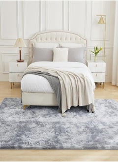 GOOTOY Modern Style Area Rug Non-Slip Super Soft Touch Living Room Bedroom Kitchen Decoration Of Carpet Floor Rug Fluffy Long Pile Rectangular  - Image 2