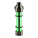 TEC Accessories Embrite Glow Fob Stainless Steel Green Embrite Pellet Glow in the Dark Keychain Accessories Everyday Carry Key Fob Keychain for Indoor and Outdoor Use - Image 2
