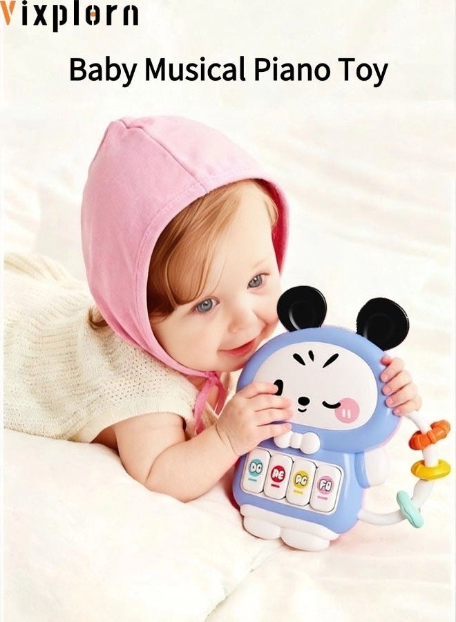فيكسبلورن ألعاب موسيقية للأطفال، ألعاب تعليمية للطفولة المبكرة 8 في 1، ألعاب موسيقية رائعة، مناسبة للأطفال من عمر 0-3-6، 7-8، 9-10، 12-18-36 شهرًا، هدايا مثالية للأطفال. - Image 1