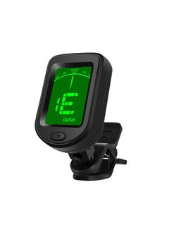 T-02 Guitar Tuner Clip-On Chromatic Digital Tuner Lcd Display Mini Size Tuner For Acoustic Guitar Ukulele Violin