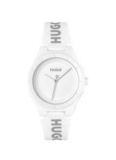 HUGO BOSS Women's Analog Round Shape Silicone Wrist Watch 1540165 - 36 Mm  - Image 1