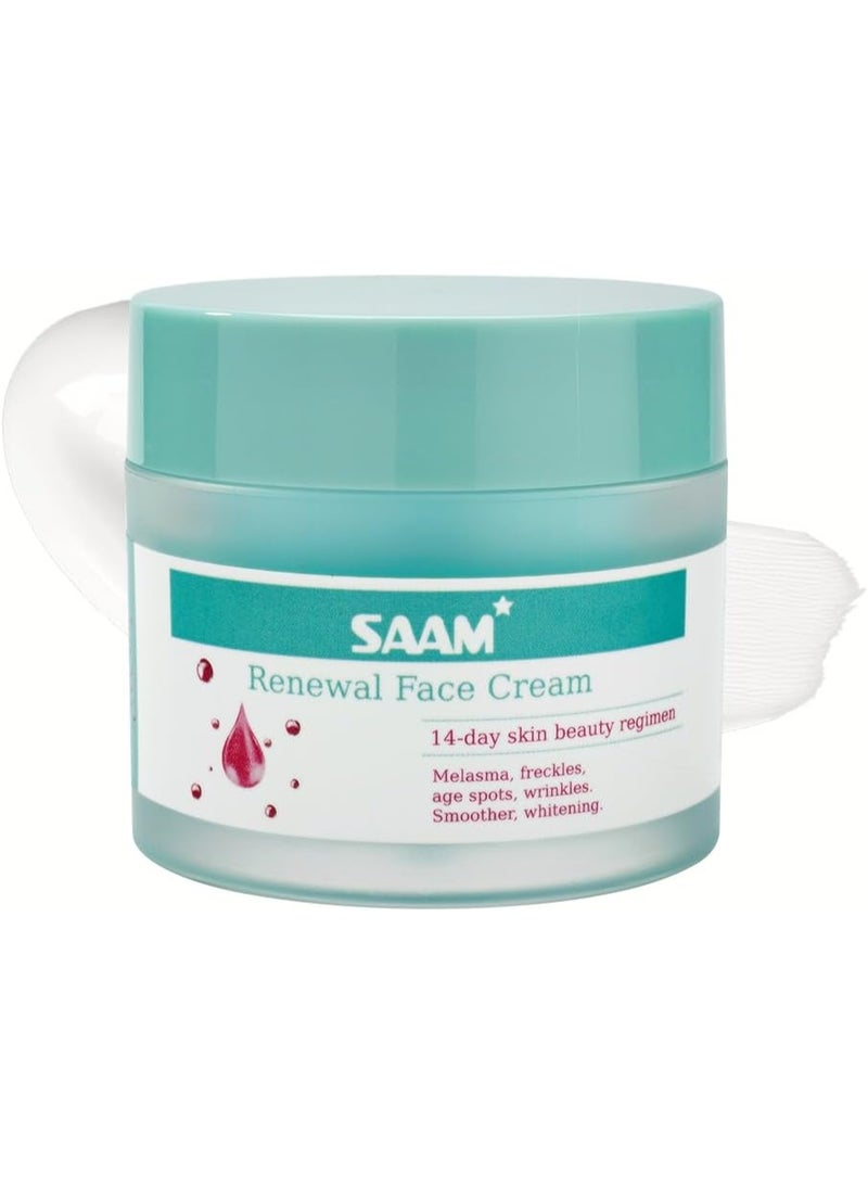 SAAMYA SAAM Renewal Face Cream Melasma Freckles 50G - Image 1
