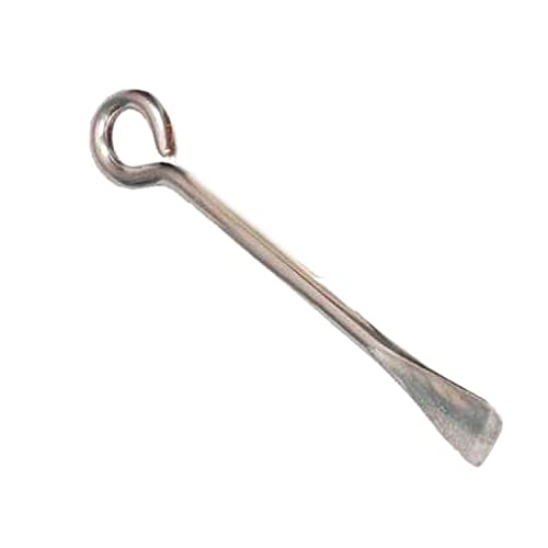 SBA PRIME 100% Stainless Steel Coconut Peeler & Opener | Heavy-Duty Coconut Chipper with Round Grip Neck | Durable & Rustproof Kitchen Tool - Image 1