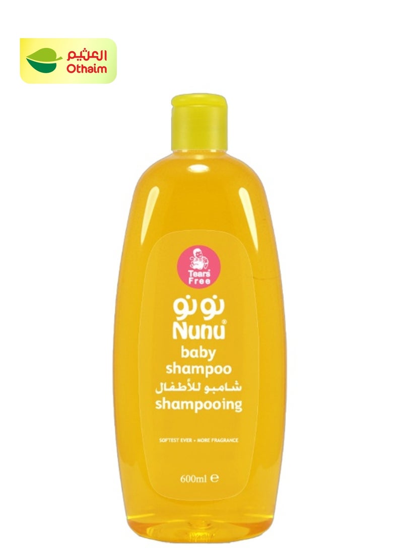 Nunu Nunu Baby Shampoo, 600ml 