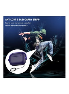 Anmi NEW Case for Airpod Pro 2 Case Cover with Lock, for Airpods Pro 2nd Generation Case, Shockproof Cover for AirPods Pro 2 Case Music Kid (Purple)  - Image 5
