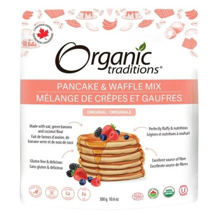 Organic Traditions Pancake & Waffle Mix Original 300 g