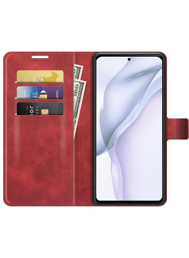 Zaboon Case For Huawei P50 Retro Calf Pattern Buckle Horizontal Flip Leather Case with Holder & Card Slots & Wallet - Image 3