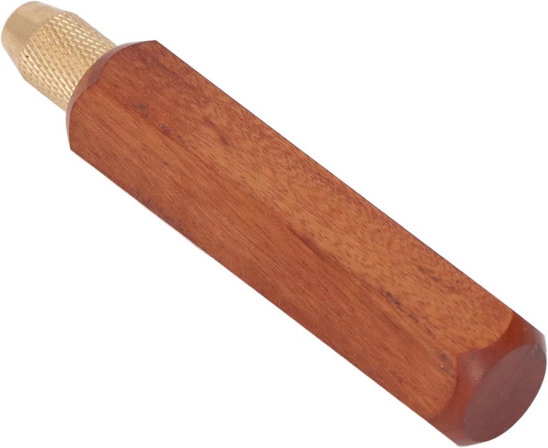 Non Slip Wooden Grip Saw Handle, Ergonomic Design for Accurate Control, Detachable Structure for Versatile Use, High Strength Wood, Brass Chuck Material, Suitable for Garden and - Image 1