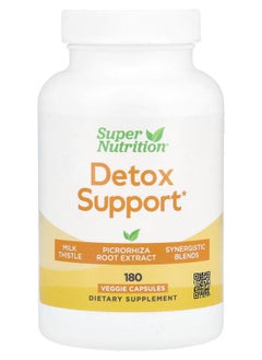 Super Nutrition Detox Support 180 Veggie Capsules 