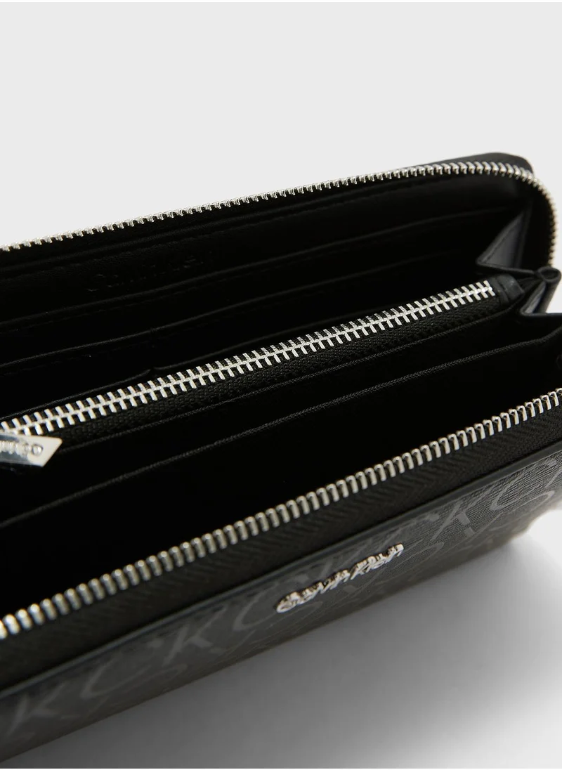 CALVIN KLEIN Monogram Large Wallet