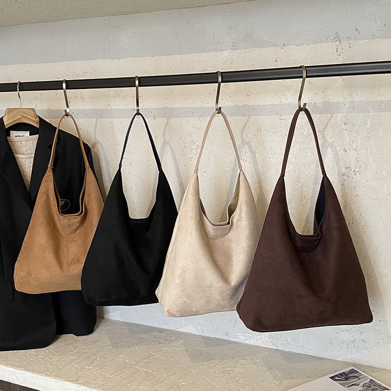 Women's PU Tote Bag Vintage Shoulder Bag Large Capacity - Image 4