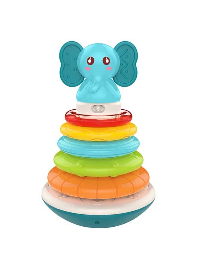 HUANGER لعبة موسيقية لتكديس ألعاب الأطفال - Image 1