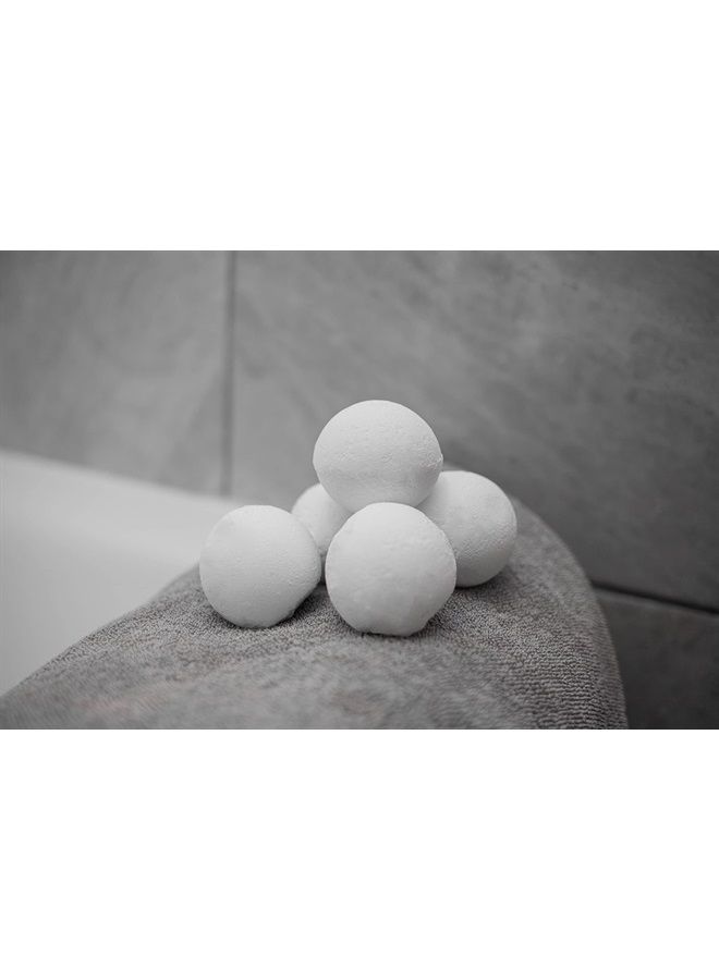 Kids Bath Bombs by The Makers of Boogie Wipes, Boogie Fizzies, Calming Bath Bombs, Naturally Derived, Made with Aloe and Calming Vapors, Eucalyptus, 3 oz, 5 Bath Bombs (Pack of 1)