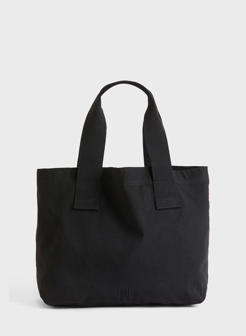 H&M Cotton Canvas Shopper