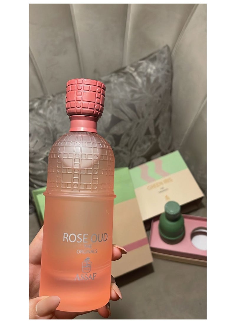ASSAF GREEN IRIS 200 ML + ROSE OUD 200 ML ASSAF  - Image 2