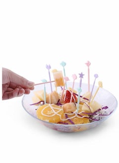 KASTWAVE Plastic Toothpicks Set,  40 PCS Food Fruit Fork, Cute Animals Fork, Mini Cake Fork, Animals Plastic Toothpick, Animal Toothpicks, for Sandwich, Appetizer, Picks Party Supplies  - Image 2